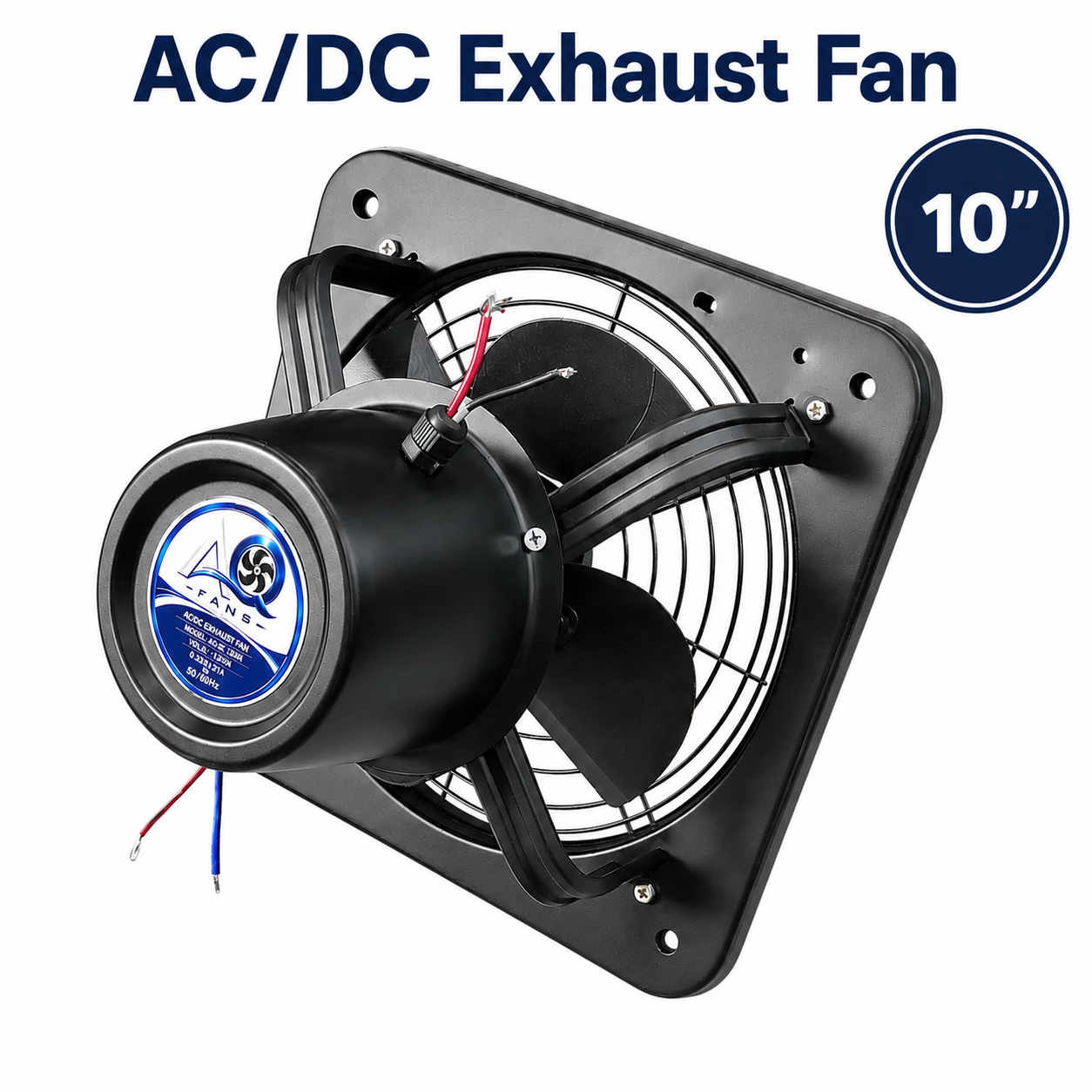Energy Saving AC/DC Exhaust Fan with BLDC Motor and RF Remote