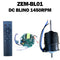 ZEM-BL01 12V DC Blower Motor Kit 1450RPM with Smart Remote Control & Driver Board