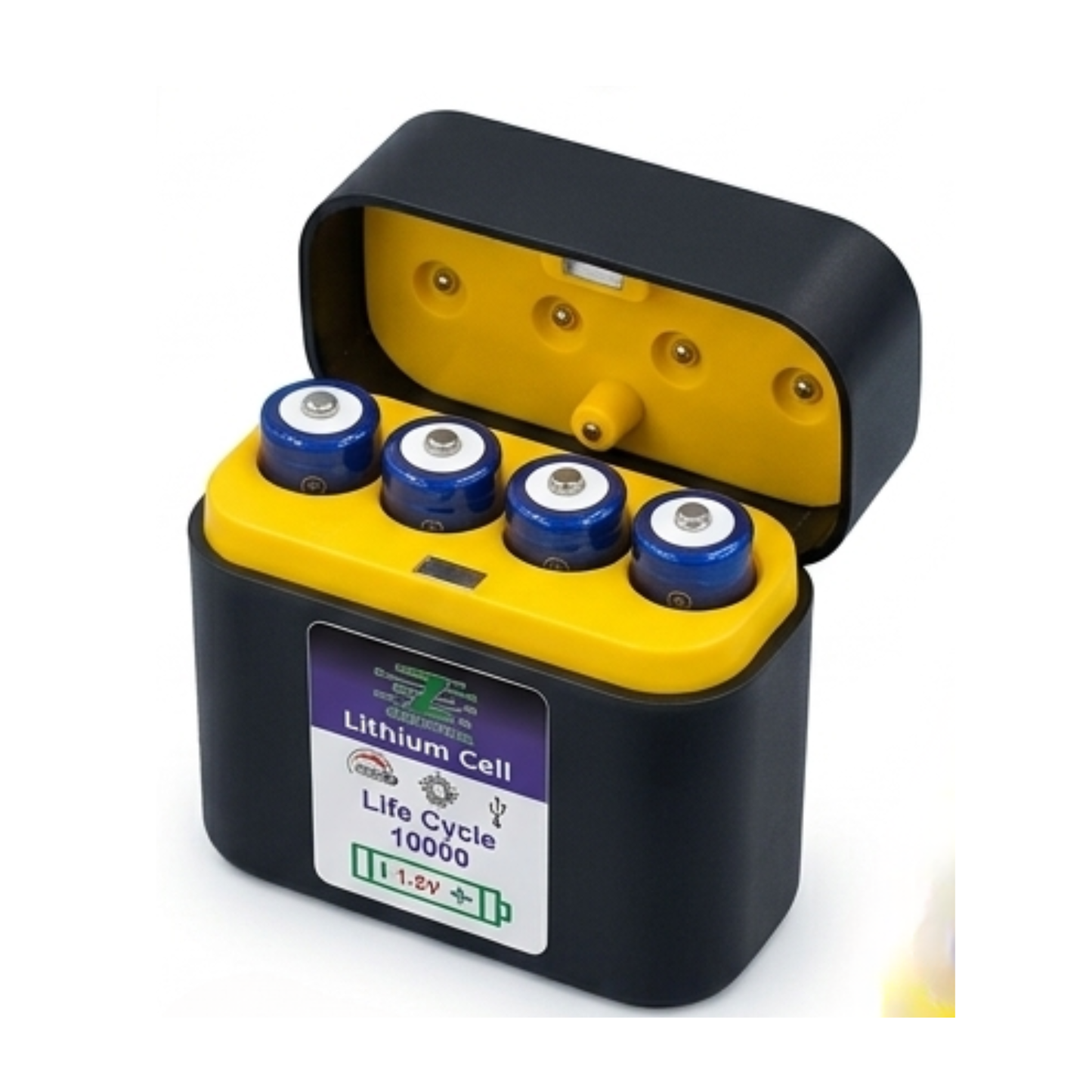 1 CELL 1.5V Rechargeable Lithium Cell – Long Life 10000 Cycles