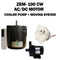 ZEM-100CW AC/DC Cooler Motor Set | 220V AC & 12V DC | Max 100W | With Grill Moving Motor & 12V Water Pump    control pump and moving grill with remote