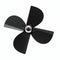 Heavy Duty Cooler & Exhaust Fan Blade | 4 Blade Metal Fan Propeller | High Airflow Replacement Blade